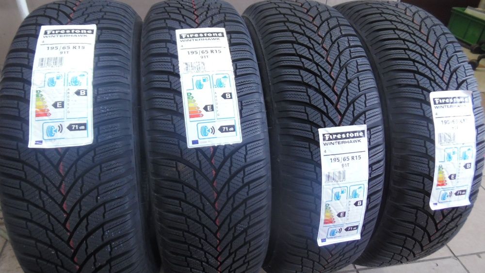 195/65R15 FIRESTONE WINTERHAWK 4 - NOWY MODEL opony zimowe ,Dobra Cena