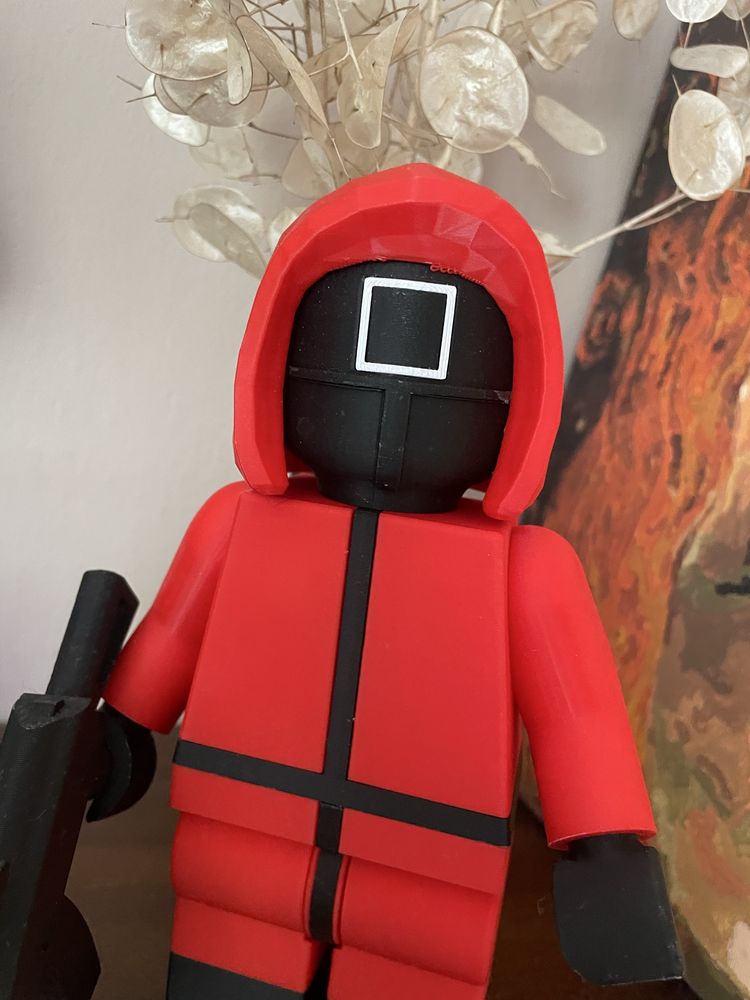 22 cm Squid Game Lego Strznik