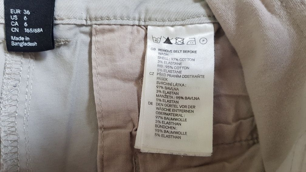 Spodnie ciążowe H&M rozmiar 36