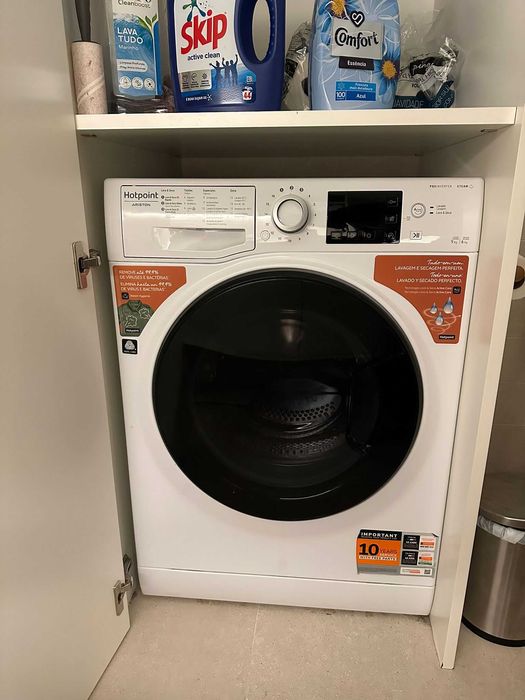 Máquina lava e seca Hotpoint 9kg/6kg