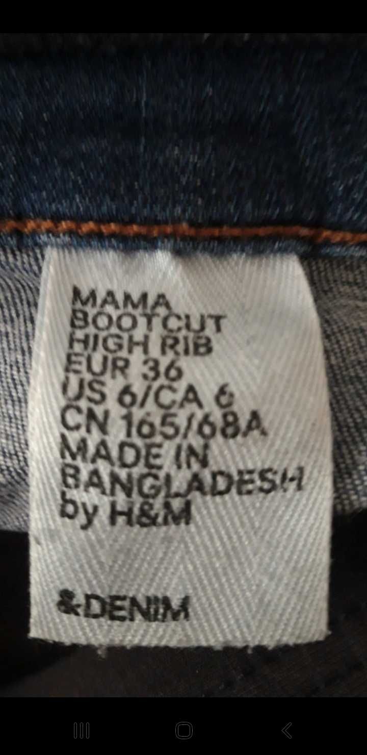 Spodnie ciążowe H&M S/36