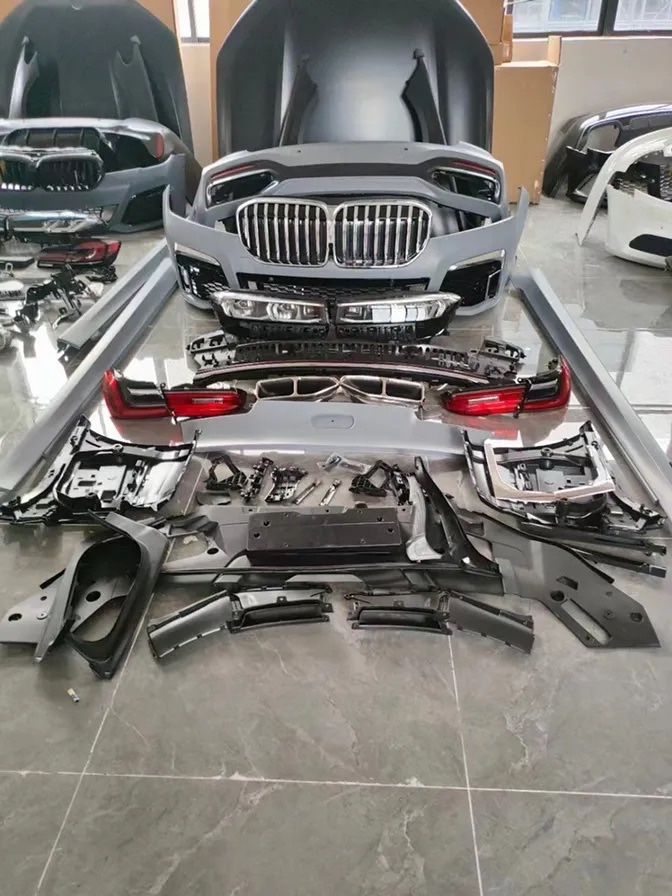 Обвес Рестайлинг BMW 7 series G12 M760 капот бампер крылья