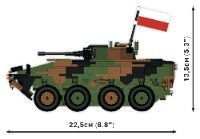 Klocki Cobi 2629  Polski Kołowy Transporter Opancerzony Kto Rosomak