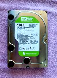 Жесткий диск HDD Western Digital  Green 2 TB  WD20EARX