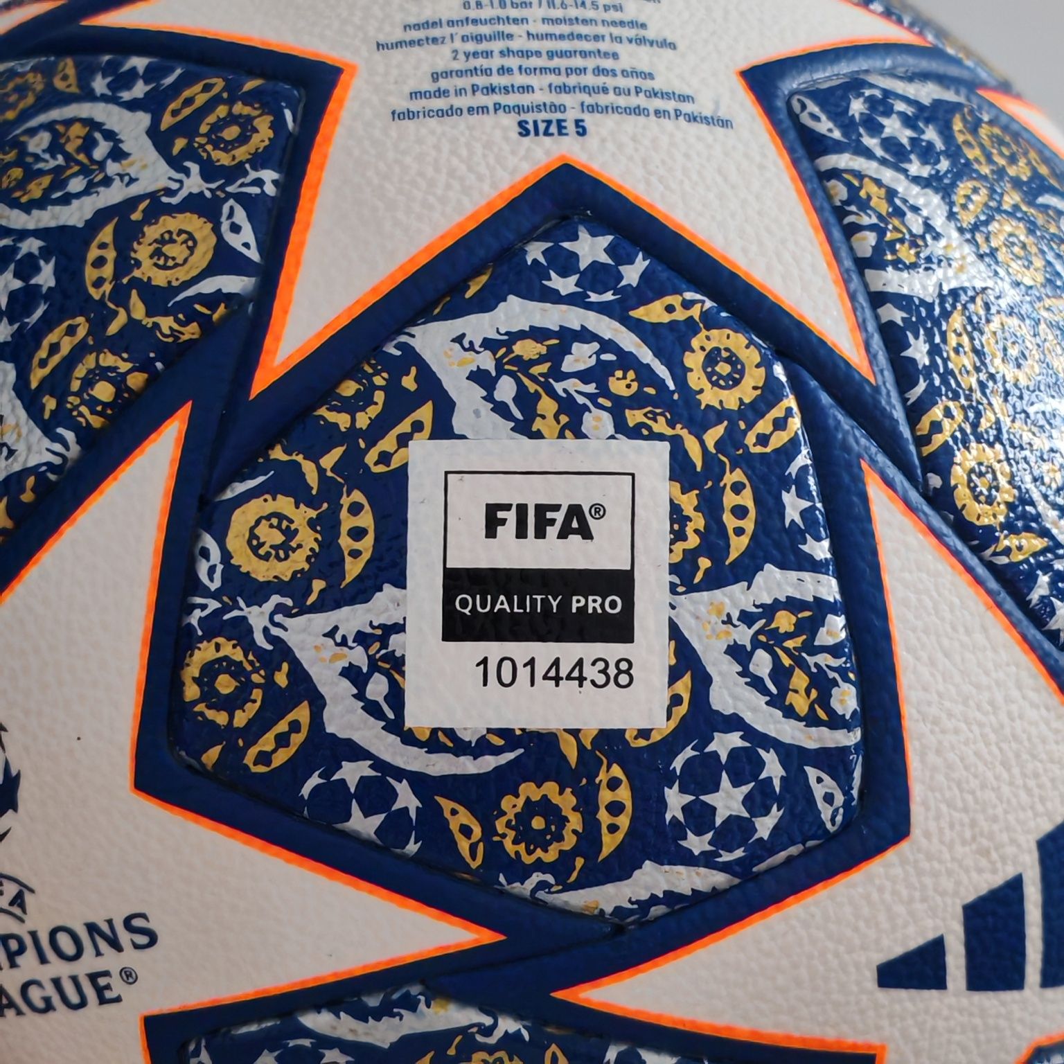 Bola Adidas Champions League Istanbul 2023 Competition - Size 5 HU1579