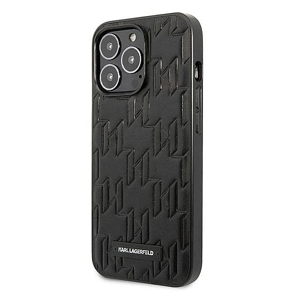 Etui Karl Lagerfeld Monogram Plaque na iPhone 13 Pro / iPhone 13 - cza