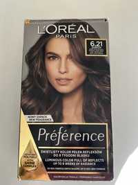 Farba do wlosow L’Oreal Preference kolor 6.21 ZURICH