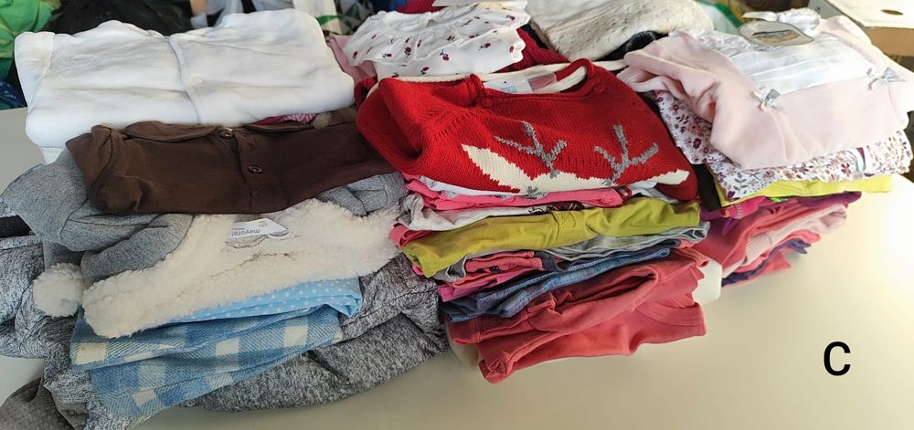 Lote roupa de menina 6/12 meses Inverno