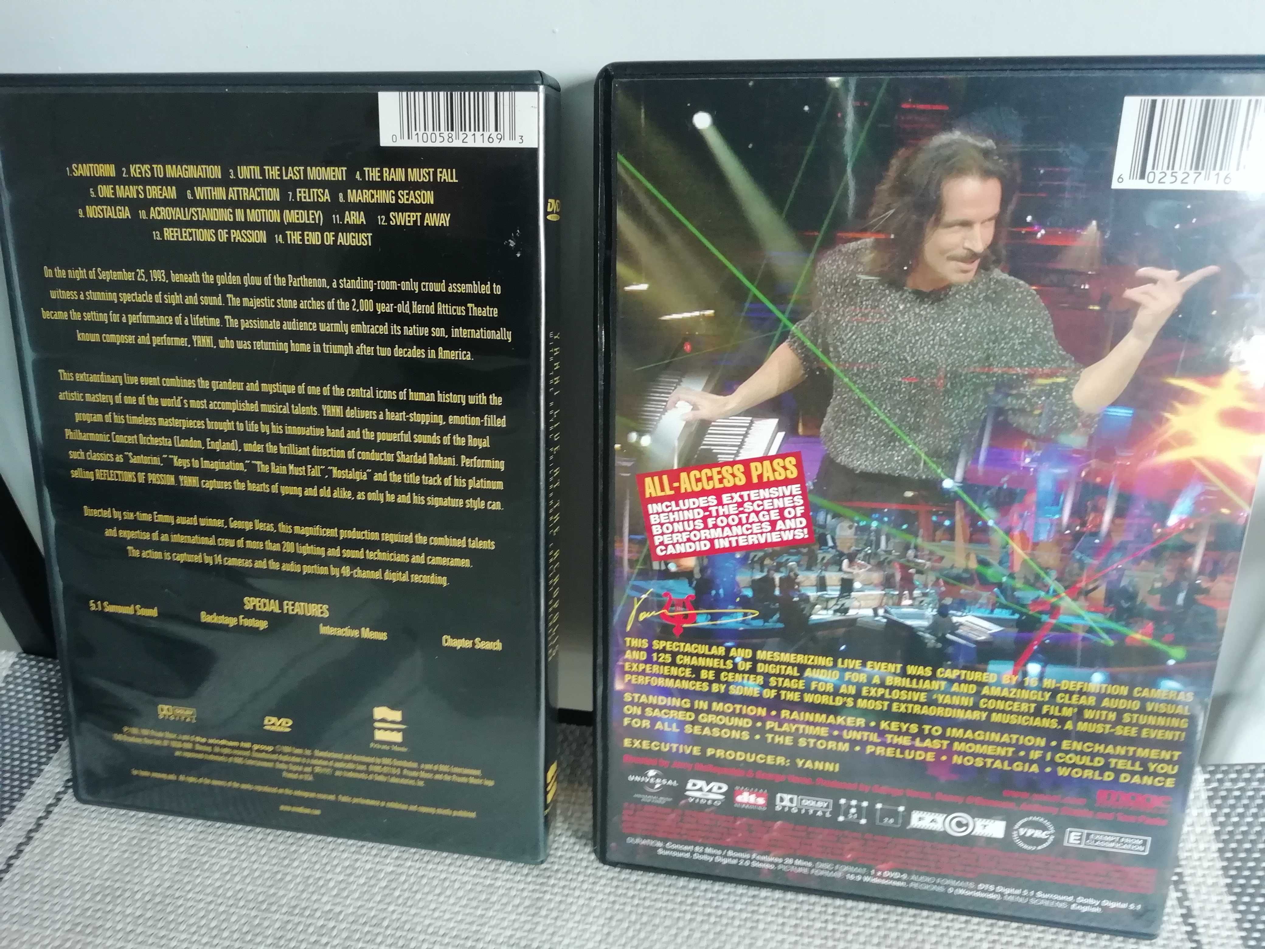 Yanni - Live at Acropolis e Concert Event  DVD / CD