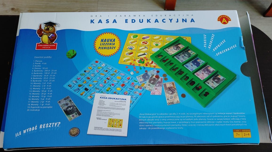 Gra Edukacyjna Kasa Edukacyjna firmy Alexander