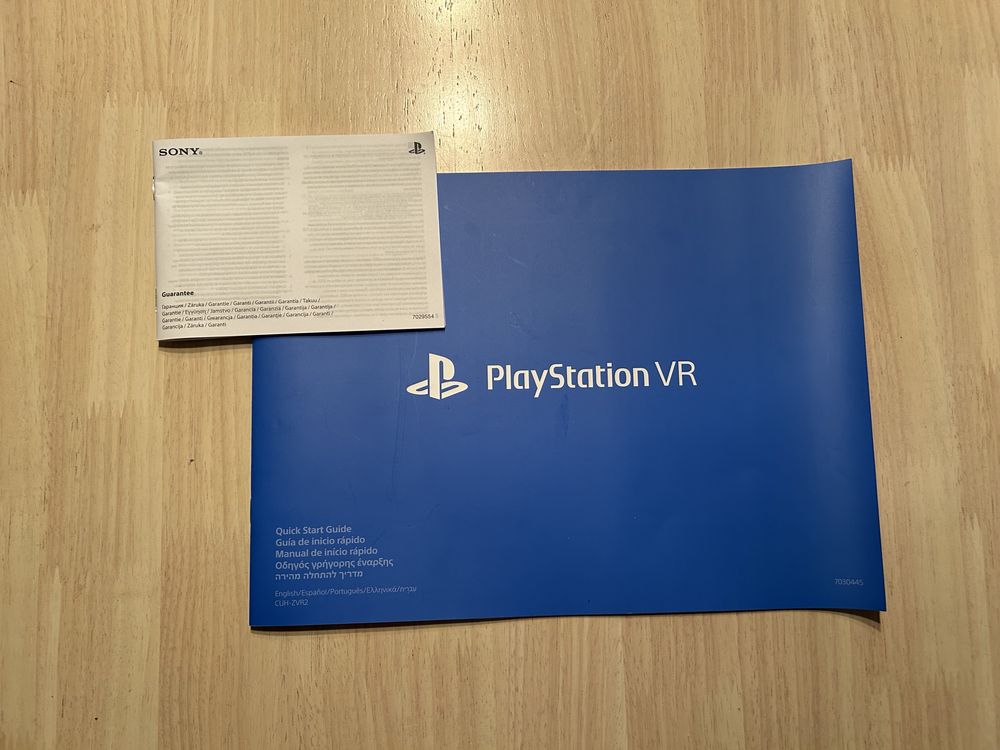 PlayStation VR com acessórios