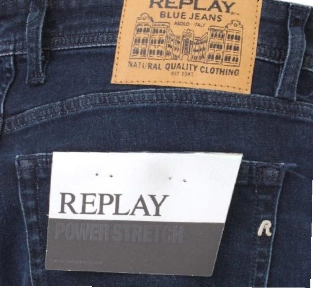 Replay Men's Replay Powerstretch Grover Jeans