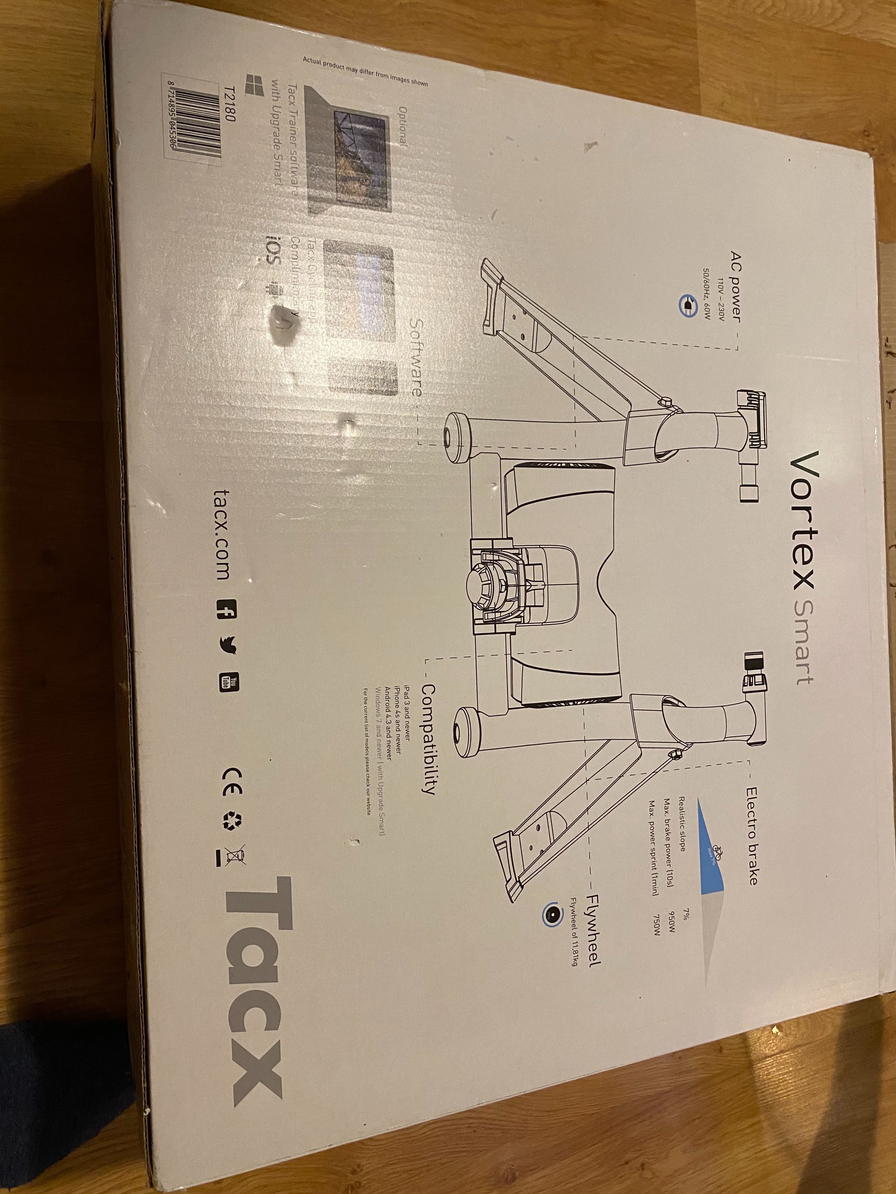 Trenażer Tacx Vortex Smart niezawodny