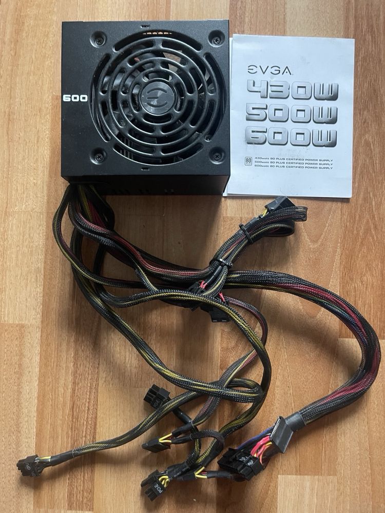 Блок живлення до ПК Chieftec GPA-500S/Evga 600w