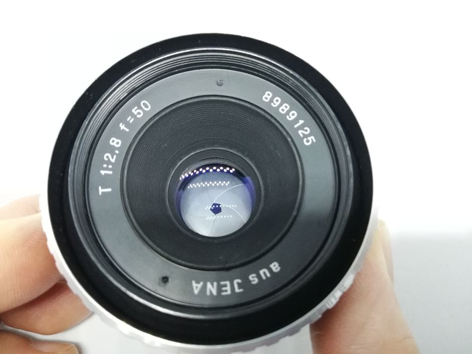 M42 Carl Zeiss Jena Tessar 50mm 2.8 ZeBrA