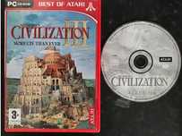 Sid Meier's Civilisation III PC best of Atari