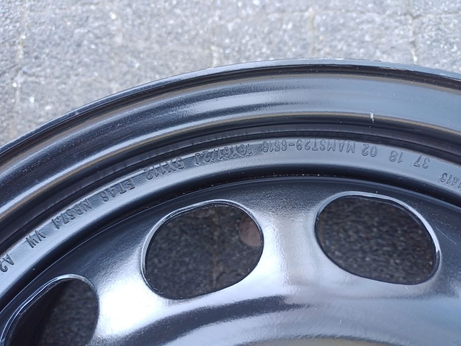 Felgi stal 16" VW Golf VI Touran Caddy Eos / Skoda  OCTAVIA / Audi A3