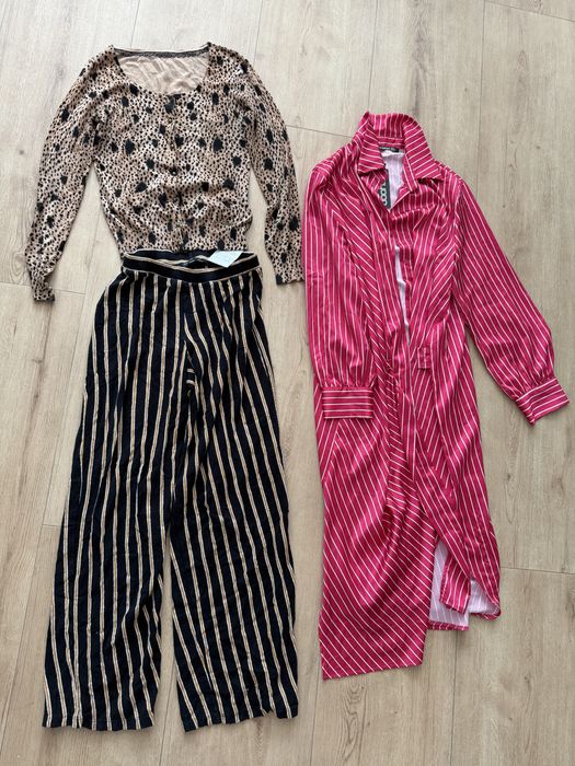 Пакет речей вещей новорічна кофта Puma плаття спідниця теплі штани