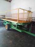 Plataforma para apanha de Fruta de engate a trator