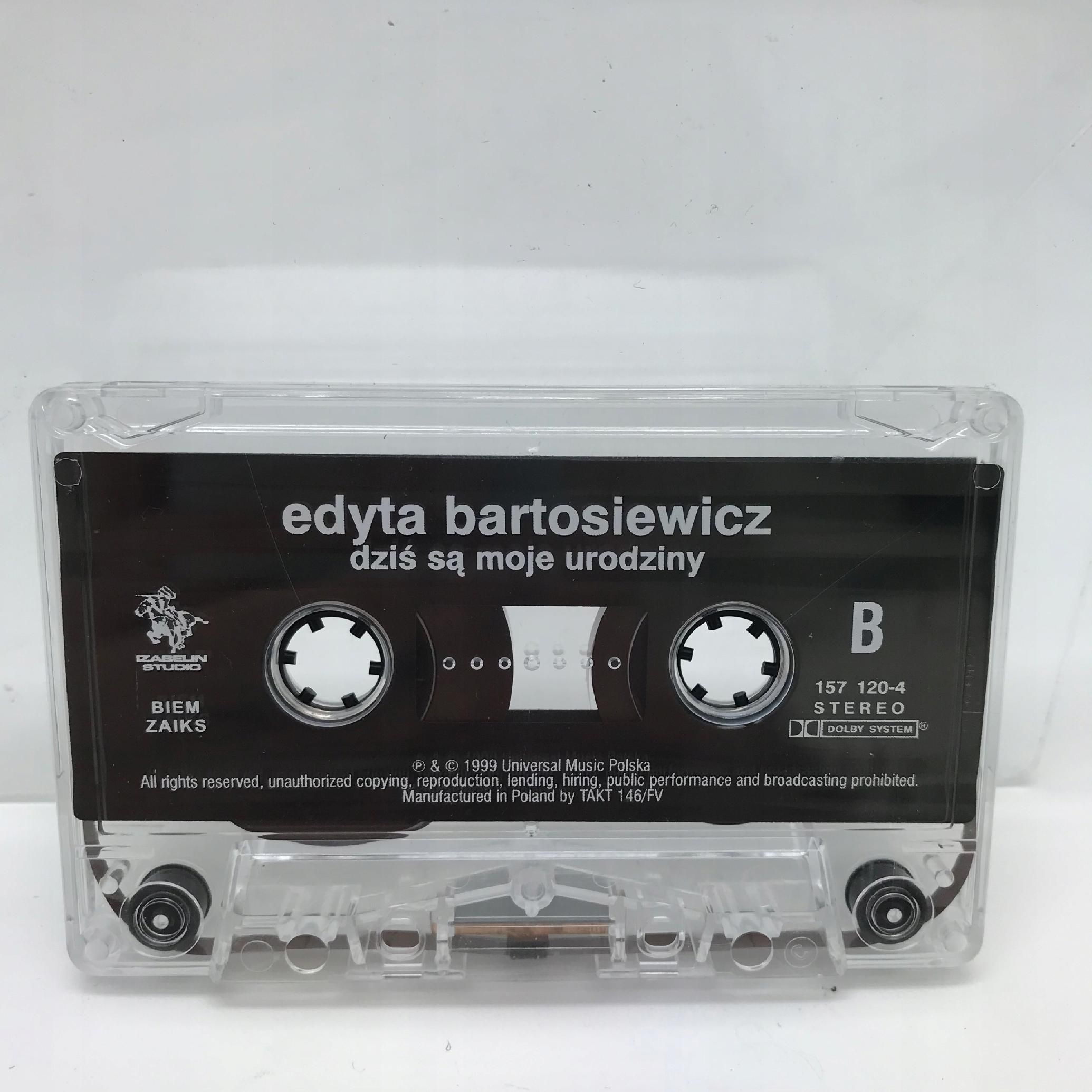 kaseta - edyta bartosiewicz - dziś są moje...
