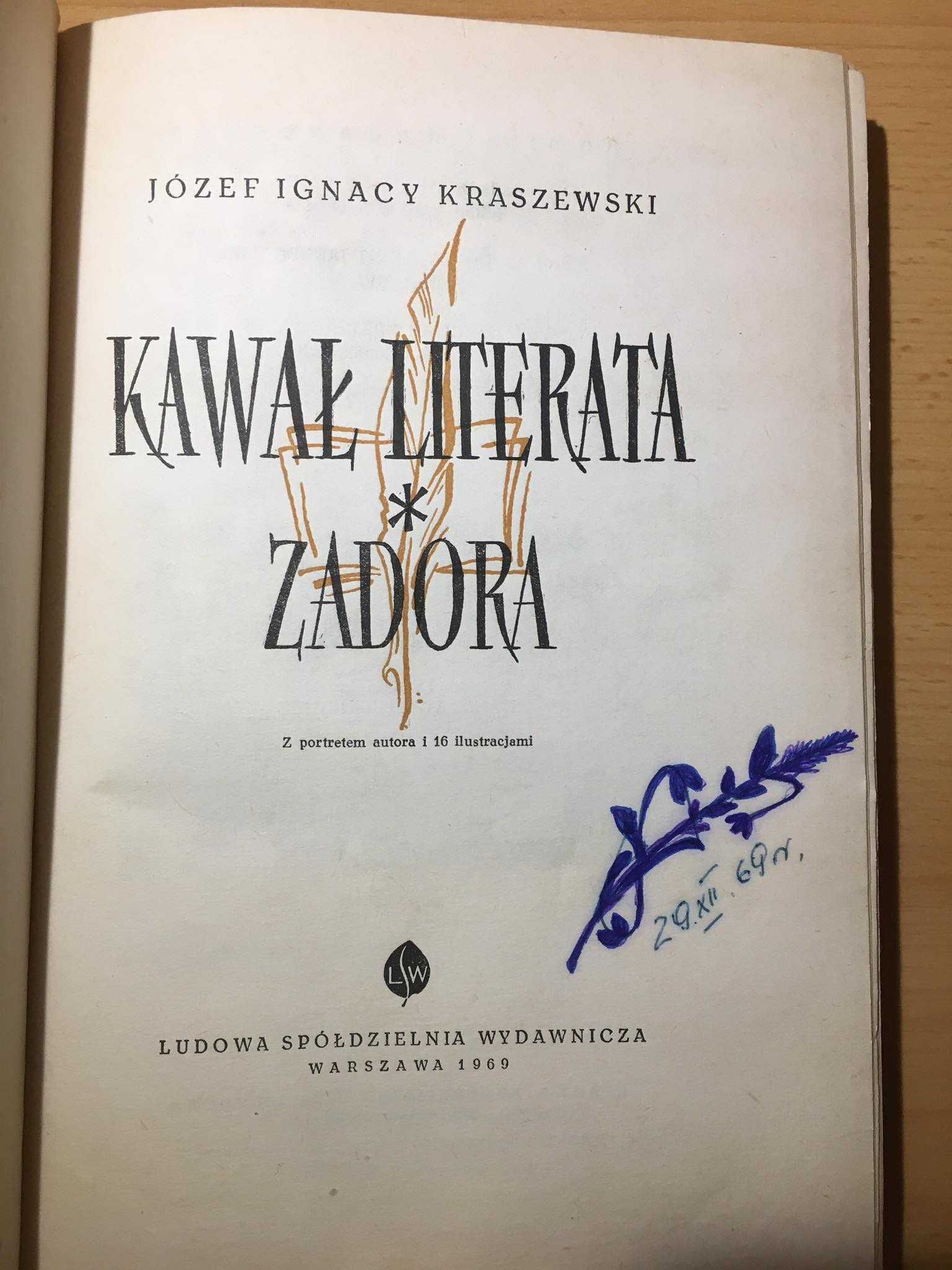 Kawał literata - Józef Ignacy Kraszewski