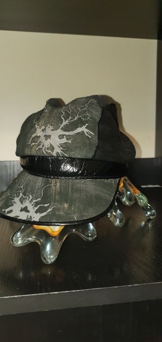 Кепка теплая с замшем