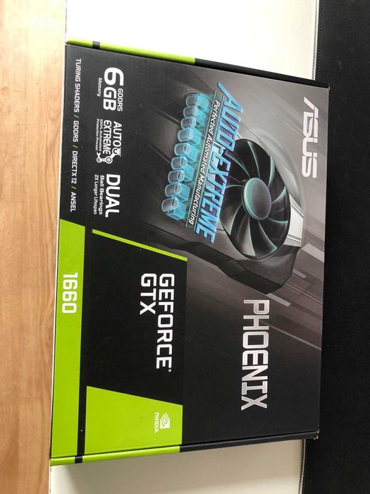 Graphic Card ASUS GeForce GTX 1660 (NVIDIA - 6 GB DDR5)