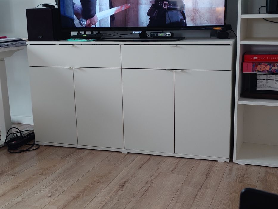 IKEA VIHALS kredens biały 140x37x75cm