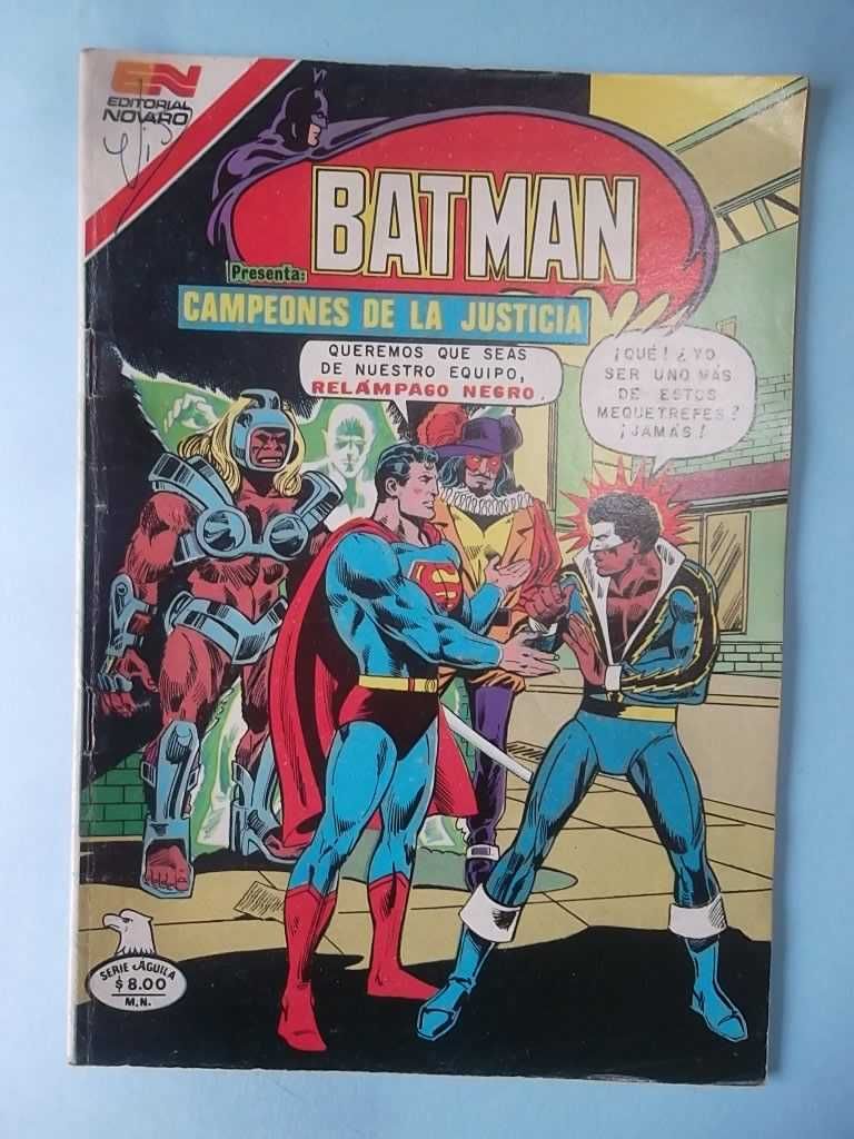 BATMAN e outros - Edição MEXICANA - Várias revistas dos anos 70