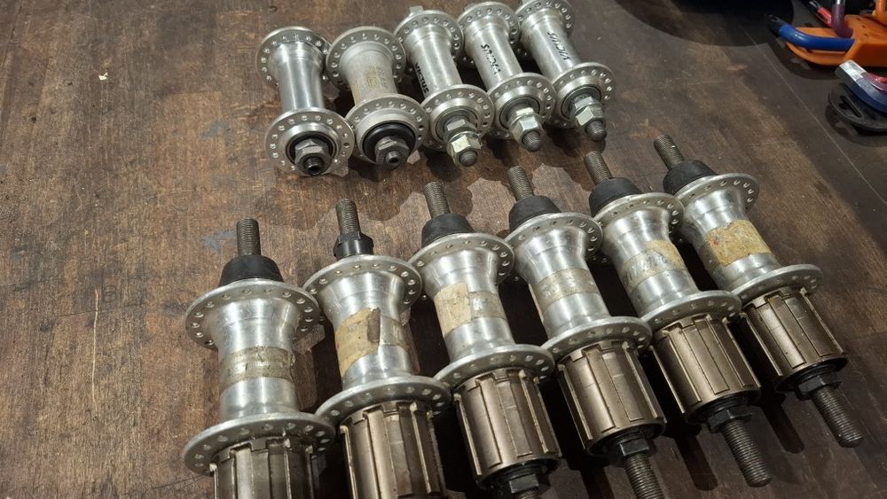 Pakiet Nowe Piasty Retro Shimano STX Sram 23 Szt.