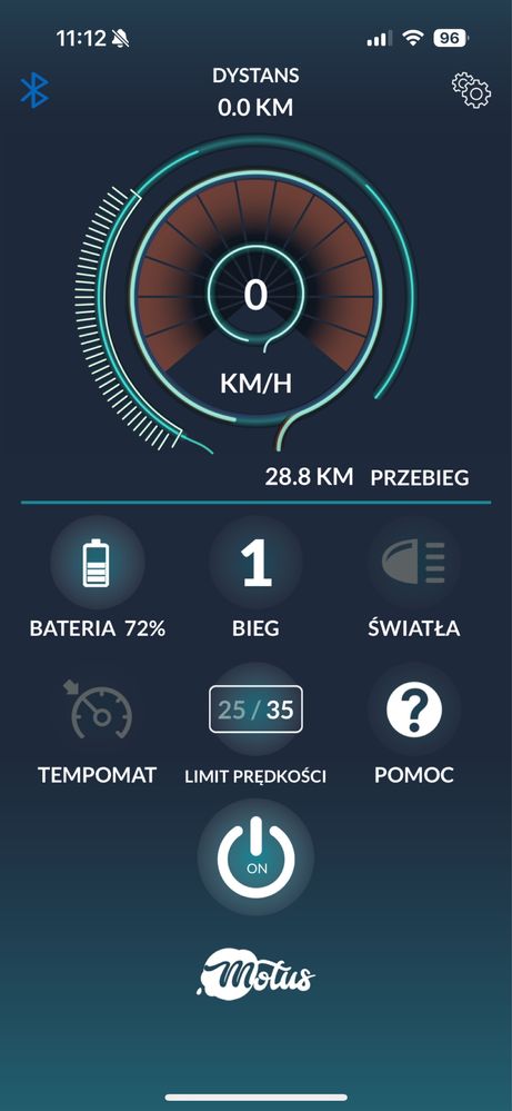 Hulajnoga elektryczna Motus