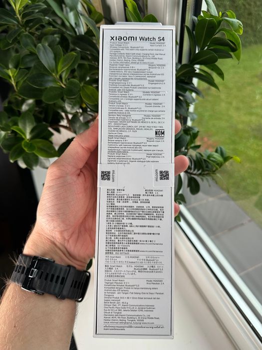 Zegarek Xiaomi Watch S4 srebrny TOMI-TECH