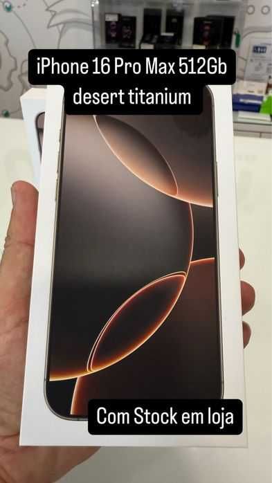 Iphone 16 Pro Max 512GB desert titanium