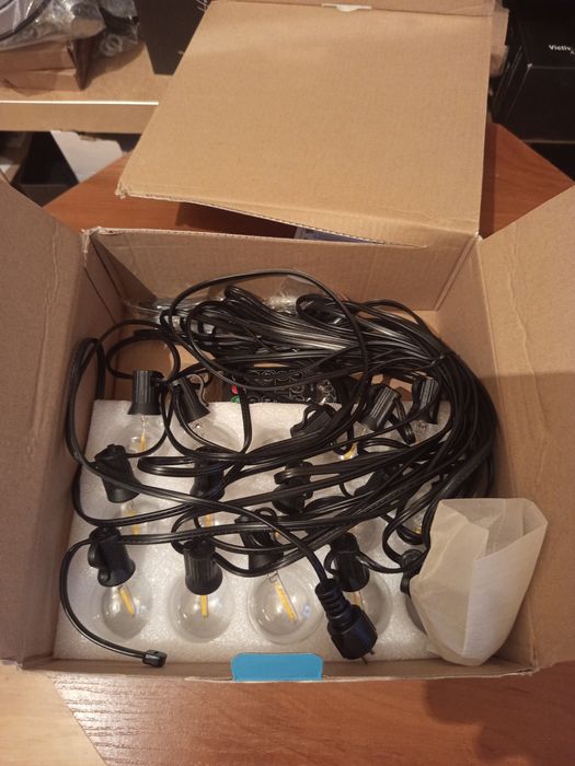 Solarny łańcuch LED G40