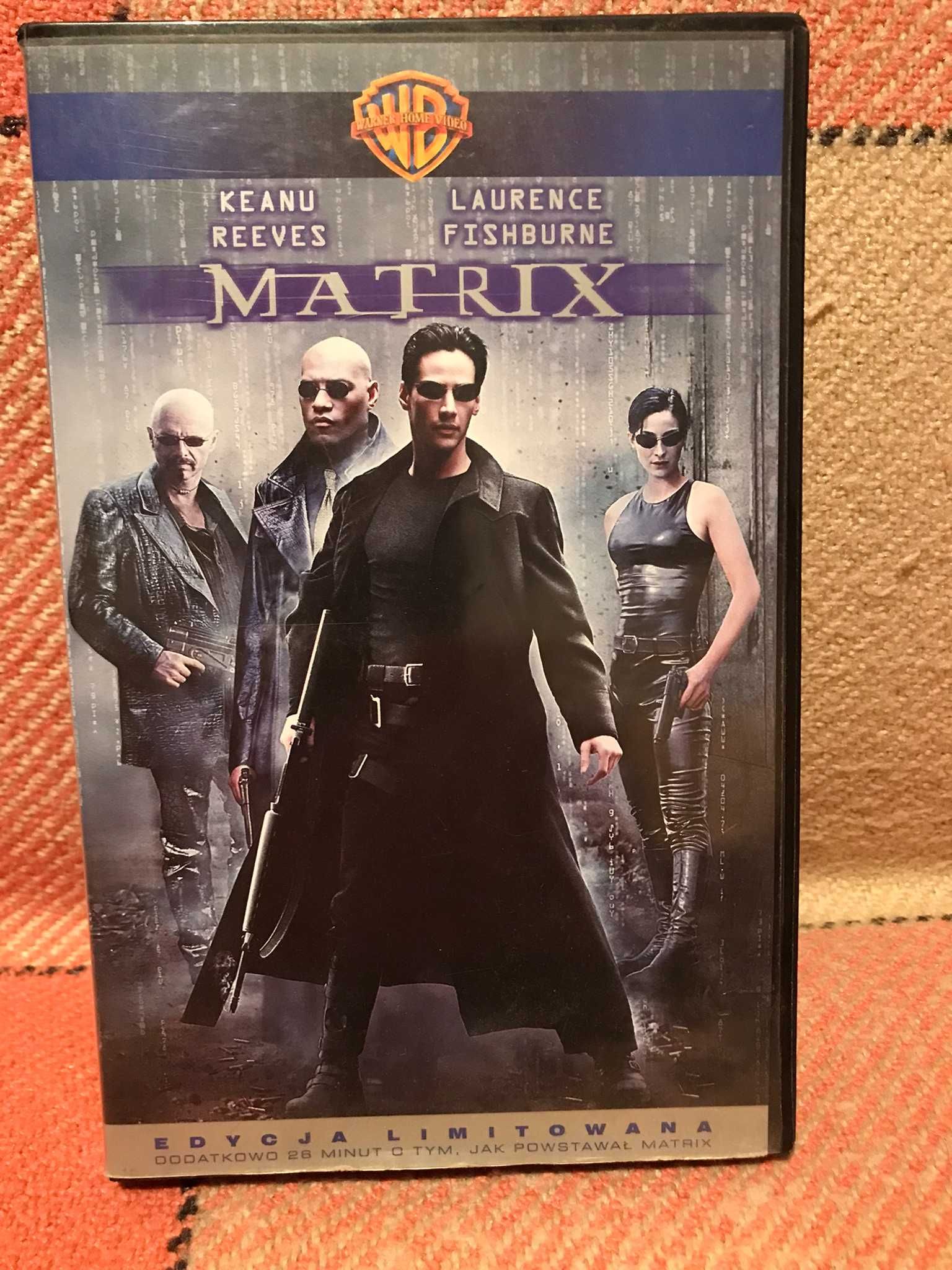 Matrix - rez. Bracia Wachowscy, kaseta VHS, wersja limitowana