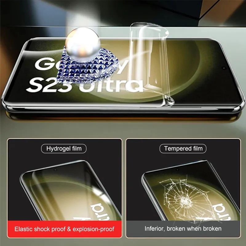 Película Hidrogel HD Devia Samsung S23/ S23 Plus/ S23 Ultra /S22 Ultra