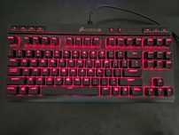 Klawiatura mechaniczna Corsair k63 cherry mx red