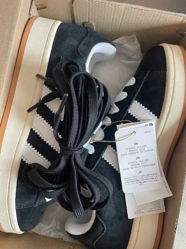 "Buty sportowe damskie"Adidas_Campus_00s_Zhuba_Czarny_ R.38