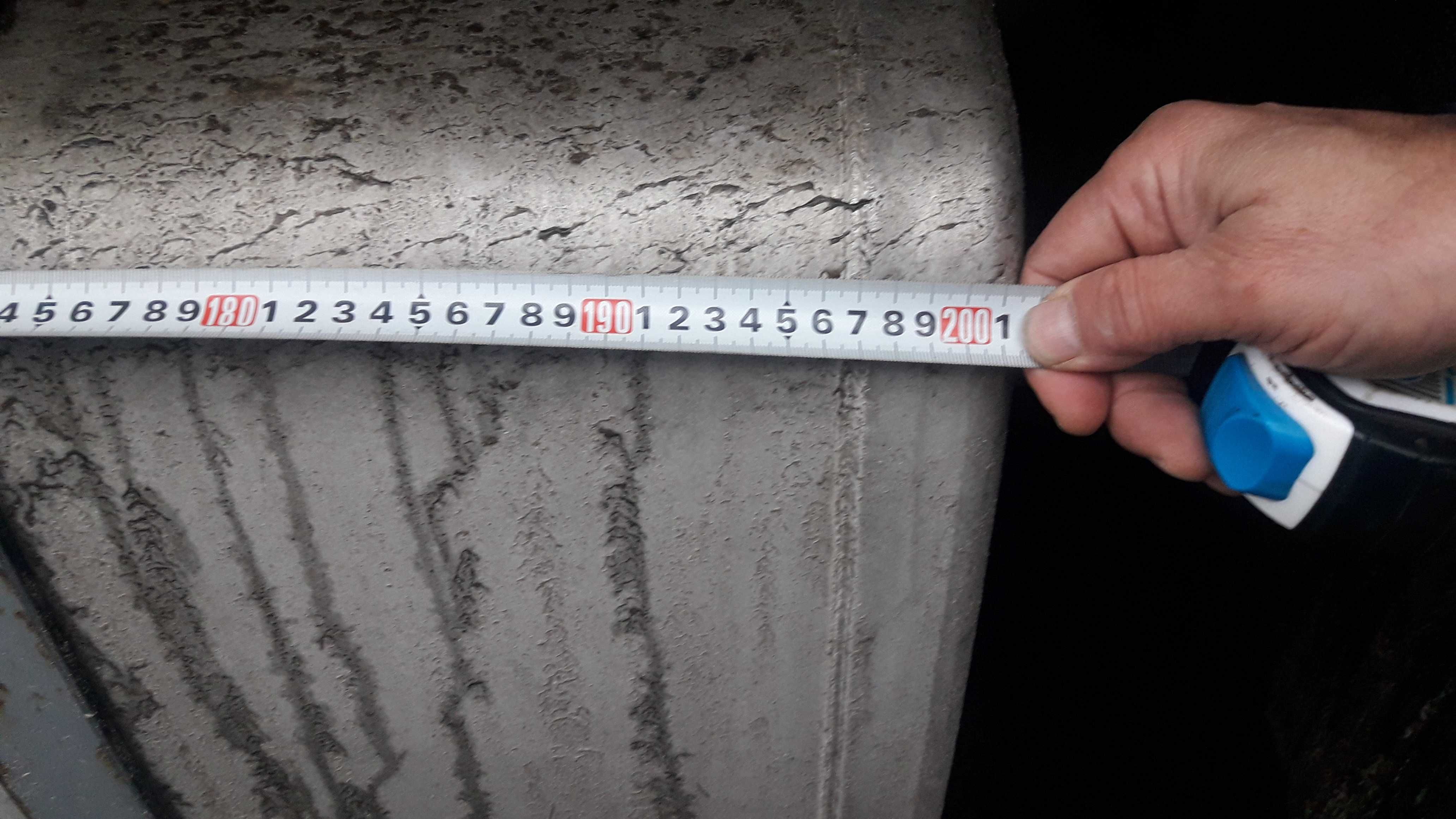 Бак топливный алюминиевый 870 литров DAF.