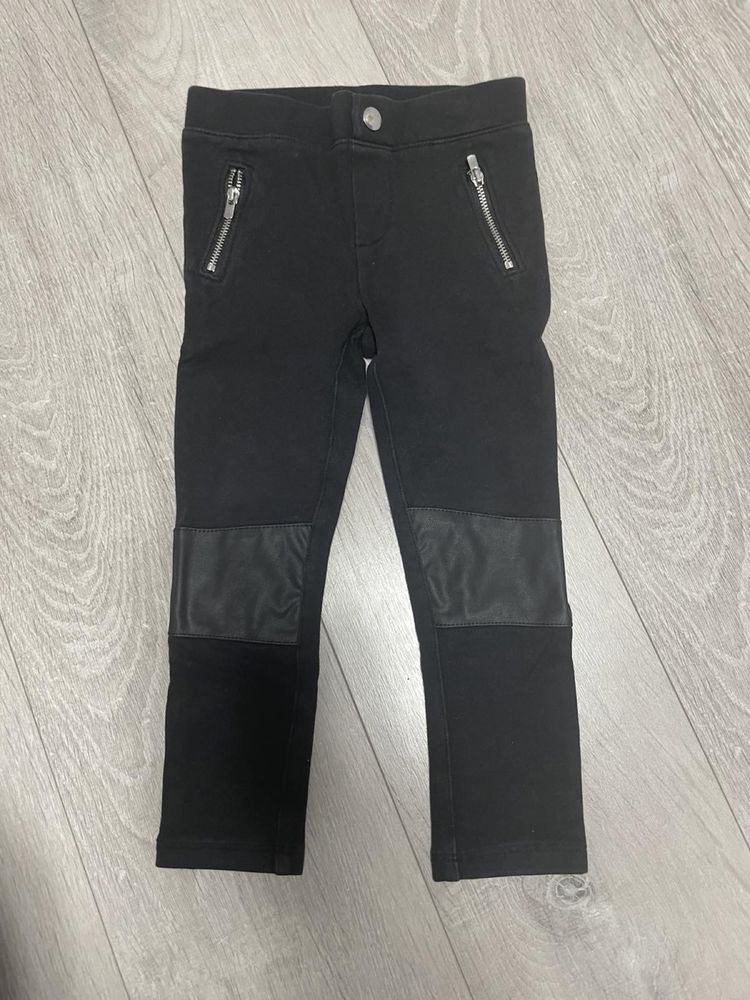 Черные джинсы, лосины H&M на 3 года 98 см