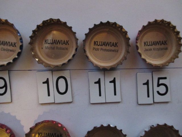 Stare polskie kapsle od piwa odwrotki Bydgoszcz
