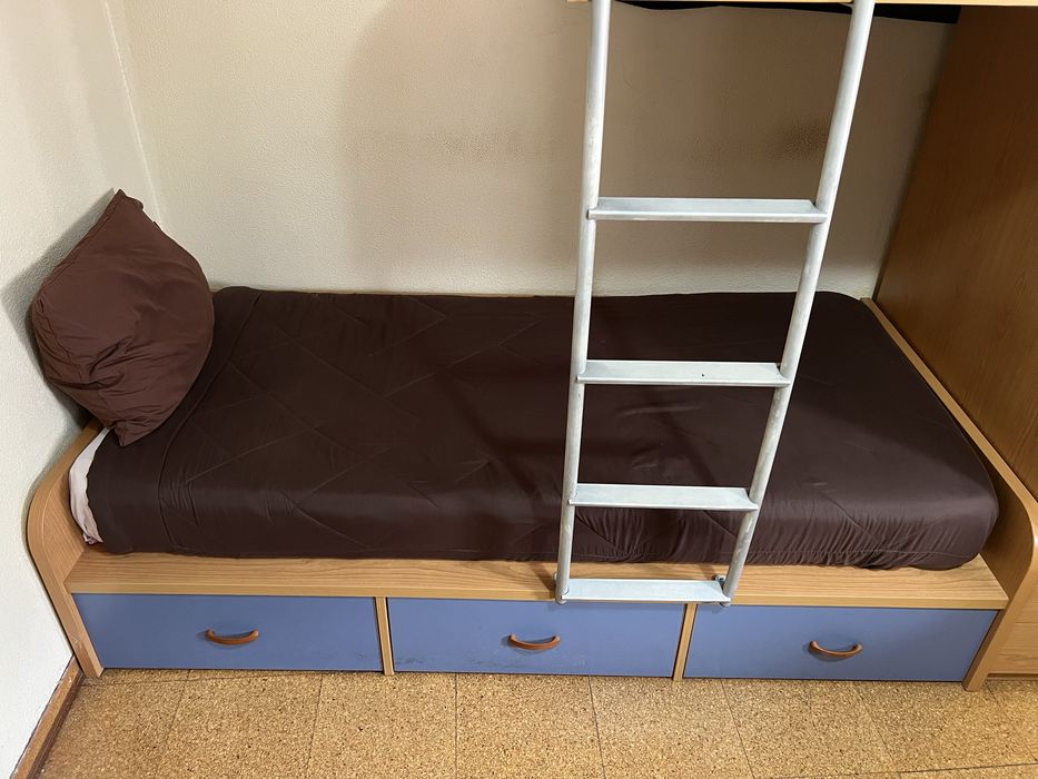 Cama Solteiro com 3 gavetas