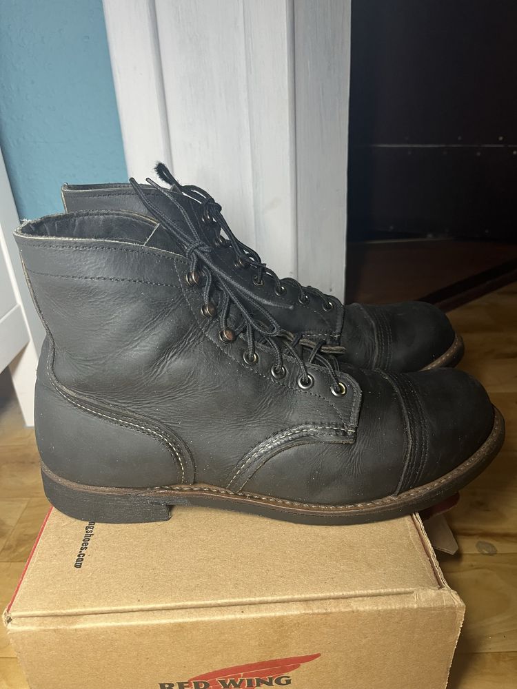 Buty Red Wing Iron Ranger , rozmiar 43, kolor : Charcoal