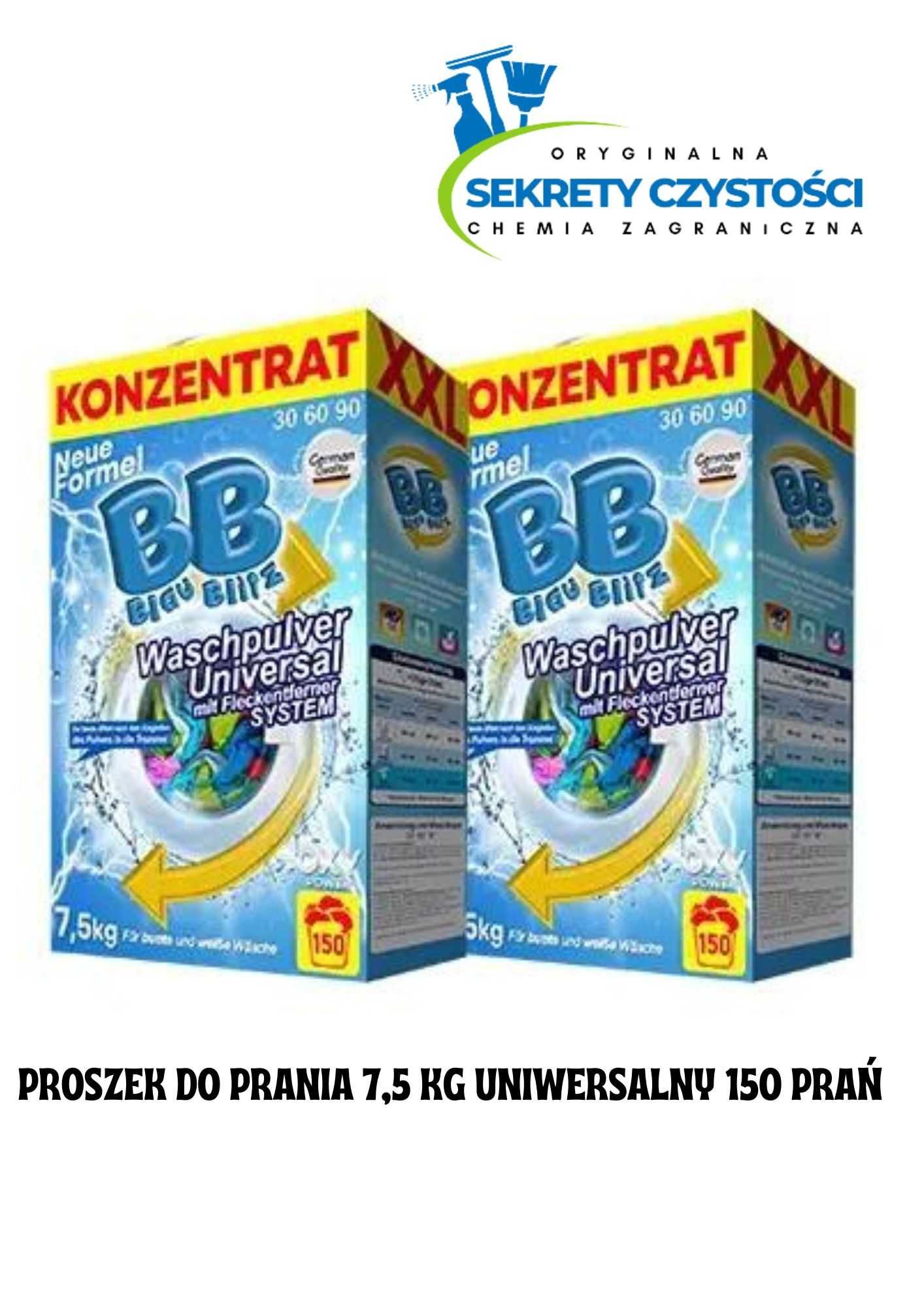 Proszek/koncentrat do prania Blau Blitz 7,5 kg uniwersalny/150 prań