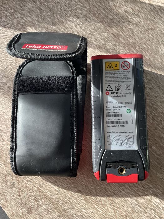 Dalmierz laserowy Leica Disto A5 KARTON Z INSTRUKCJAMI JAK NOWY