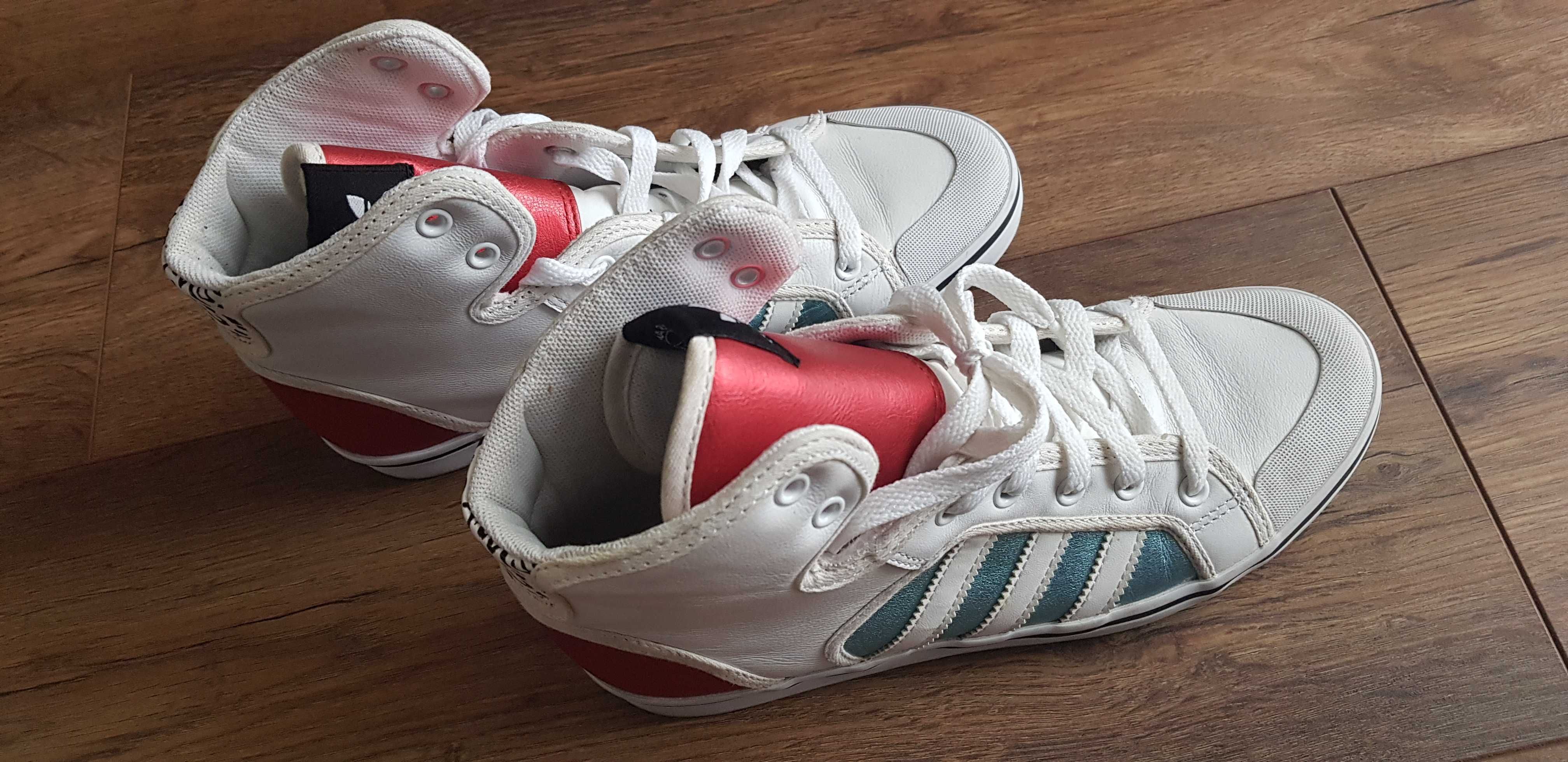 Buty ADIDAS Sneakers wysokie trampki oryginalne  rozmiar 38 2/3