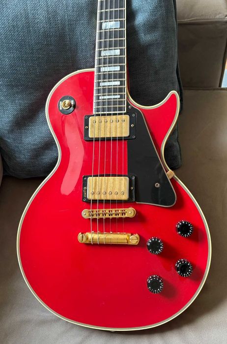 Gibson Les Paul Custom 1985 Ferrari Red - kolekcjonerski vintage