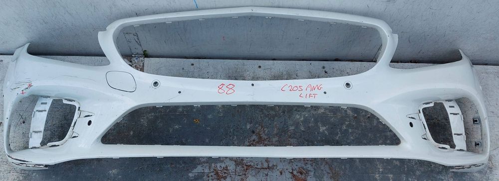 mercedes-benz c klasa w205 amg lift zderzak przedni