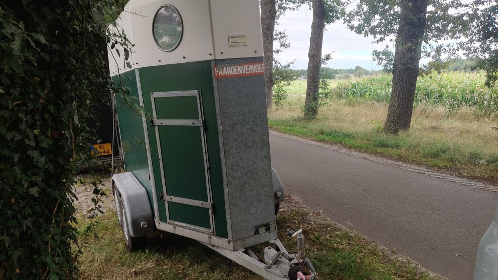 Przyczepa konna dla koni 1,5 konia Wesco 1300kg !