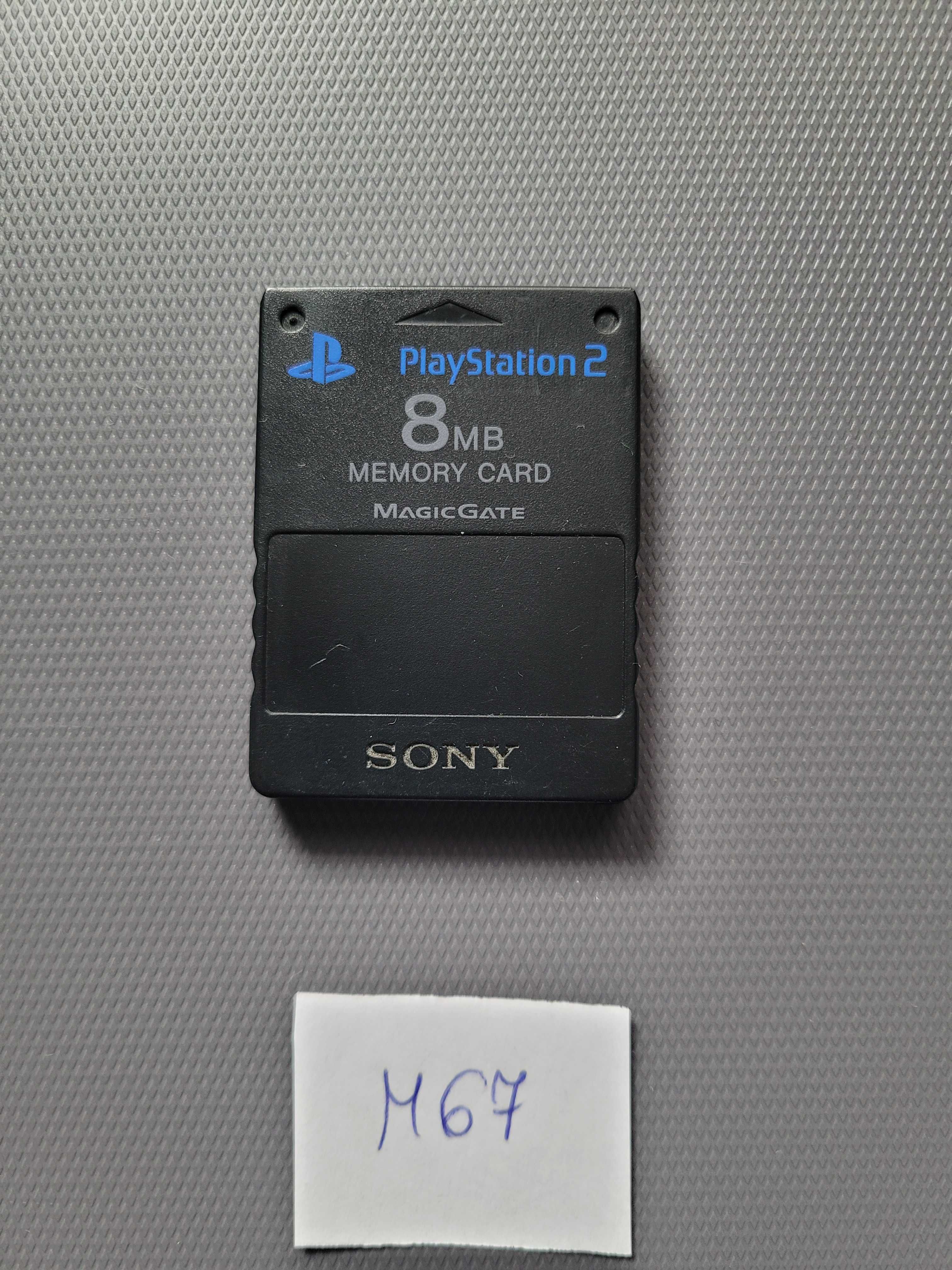 Oryginalna karta pamięci Sony PlayStation 2 PS2 SCPH-10020 Black